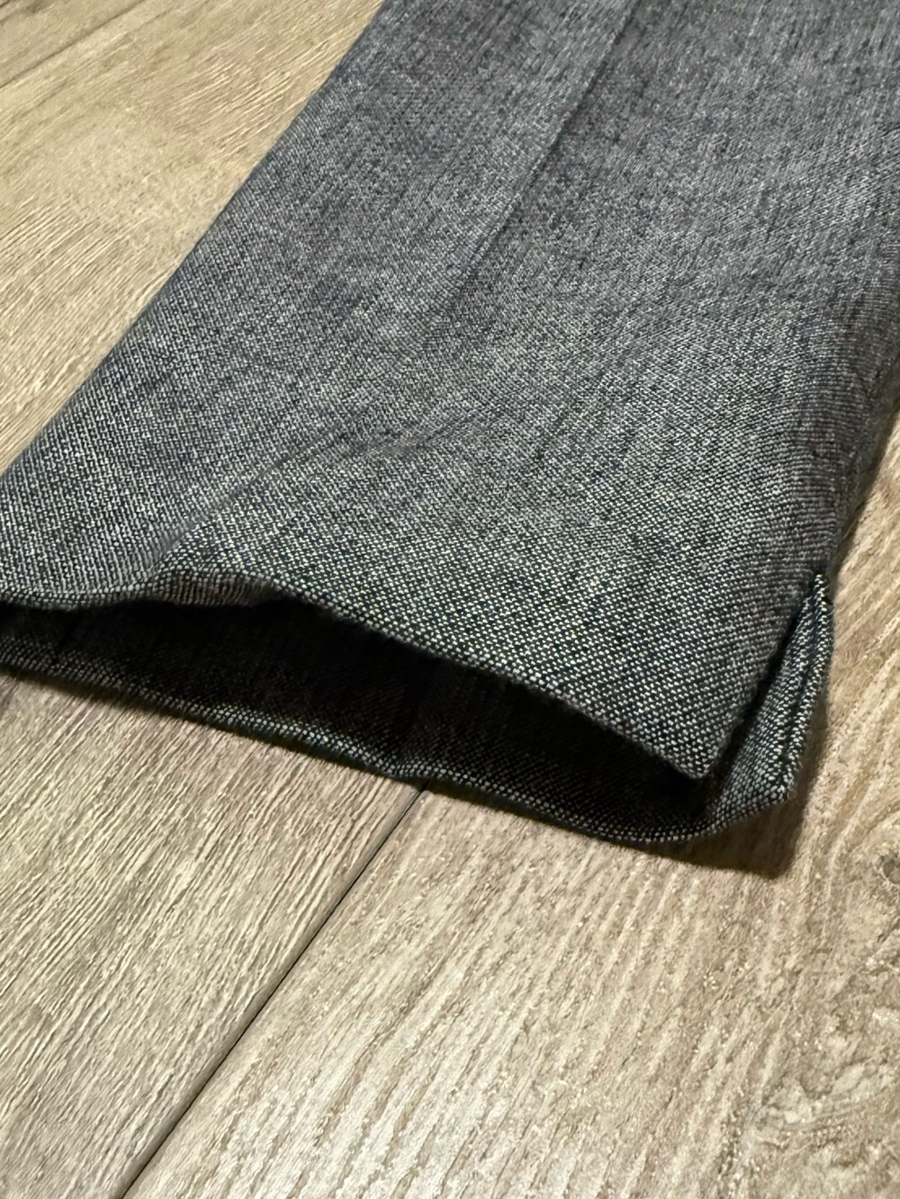 Banana Republic Sloan Gray Slim Ankle Pants Tailored Trousers Size 0 - Picture 8 of 16